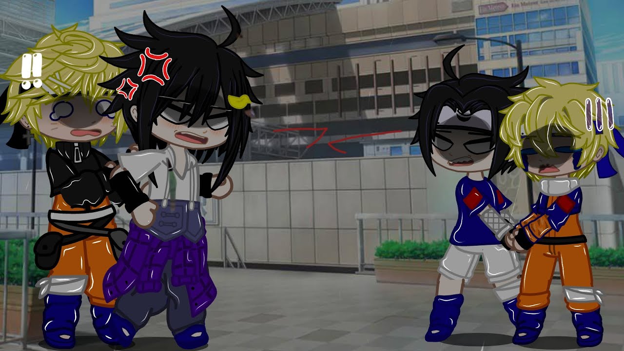 Naruto Shippuden VS Naruto Clássico//gacha Club//