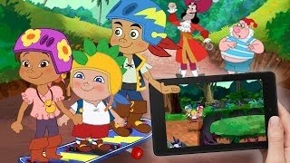 Jake's Skate Escape | Jake and the Neverland Pirates online game for kids screenshot 2