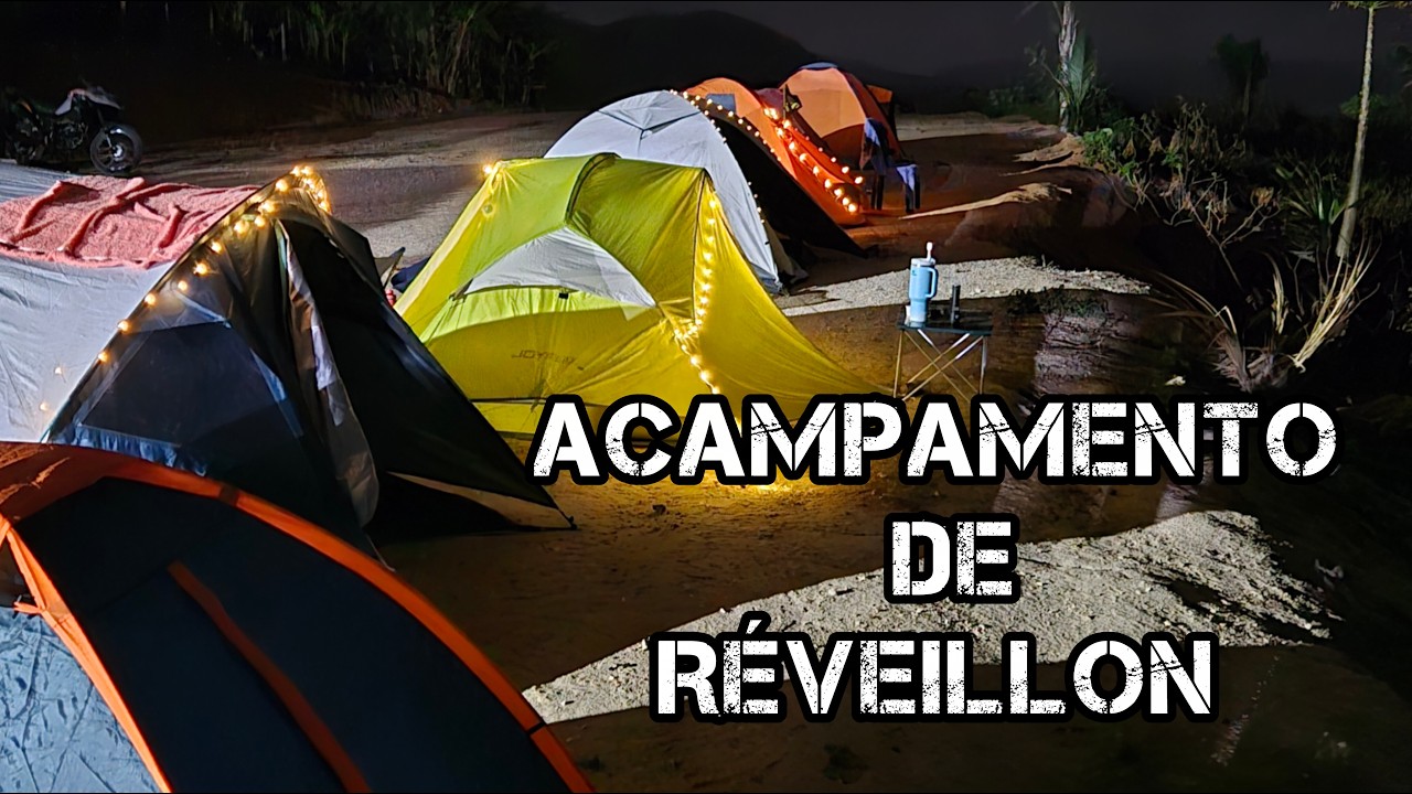 Começamos o Ano Acampando! Réveillon no Sítio Ninho das Águias – Serra de Redenção