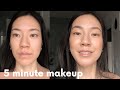 super minimal, natural makeup routine | 6 products I use for a healthy glow