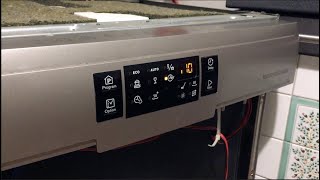 Electrolux dishwasher repair error .10