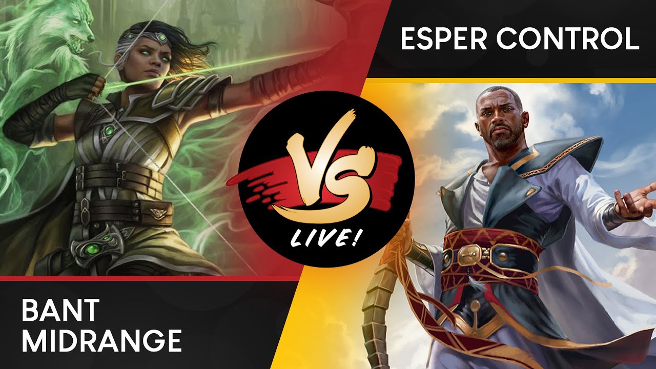 VS Live! | Bant Midrange VS Esper Control | Standard | Match 3