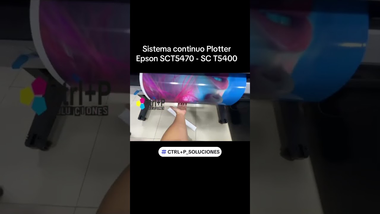 Sistema continuo Plotter Epson SC-T5470 SC-T5400