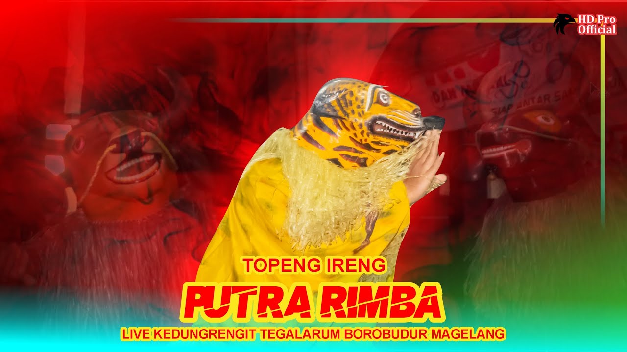 KEWAN KEWAN!!! TOPENG IRENG PUTRA RIMBA AKI SUTOPO  - LIVE KEDUNGRENGIT TEGALARUM BOROBUDUR MAGELANG
