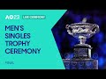 LIVE | Men&#39;s Singles Champion Trophy Ceremony and Tour | Australian Open 2023