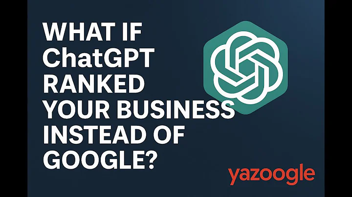 What If ChatGPT Ranked Your Business Instead of Google? (The Future of Local SEO)