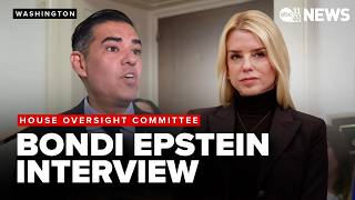 House Democrats CALL OUT former AG Bondi for Epstein files release