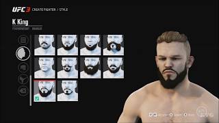 EA Sports UFC 3 - Create | Customize Fighter (HD) [1080p60FPS]