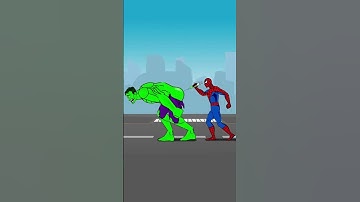 Hulk vs Spider Man Crunch Time 2 Animation