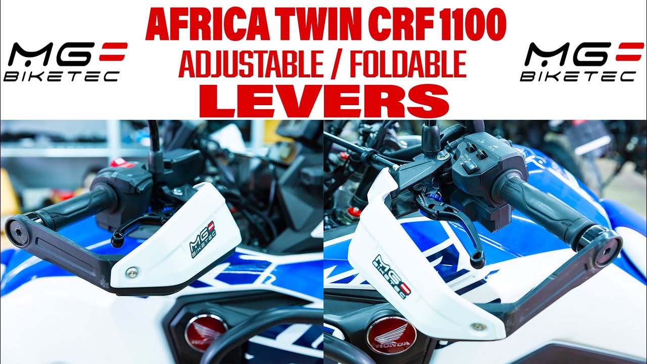 Honda Africa Twin CRF1100 - Next Level Motorcycle Levers from MG Biketec