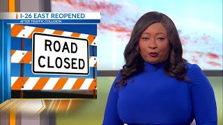 I-26 east reopens after crash near Cosgrove