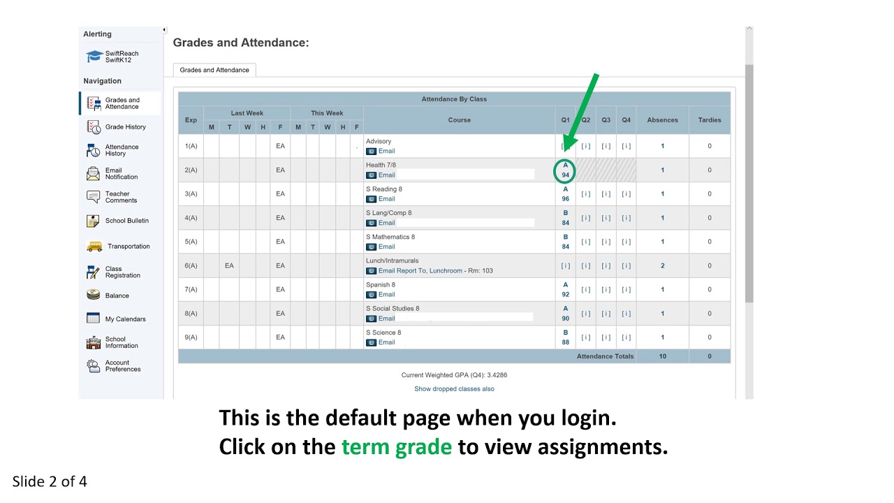 parent powerschool portal