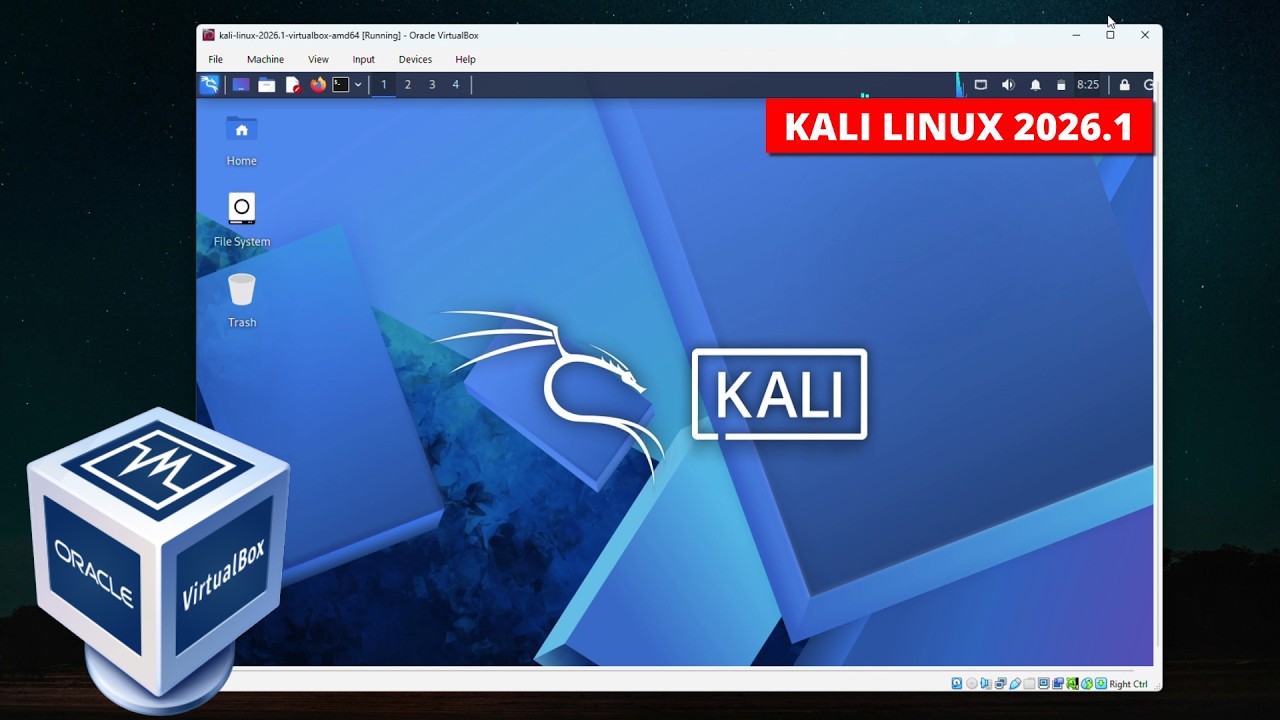How to Install Kali Linux in VirtualBox (2026.1 Edition) - YouTube