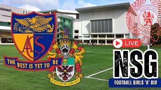 🔴 LIVE: SEMIFINAL GIRLS Anglo-Chinese School Independent vs Raffles Institution | Football 'A' Div