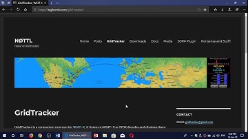 Grid Tracker is a great complement to WSJT X to view contacts in a world map