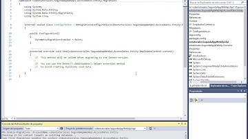 Uso de Migraciones y Verificar en SQL SERVER - ASP NET WEB API CON C# - VIDEO 10
