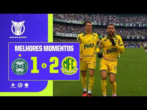 Coritiba 1 x 2 Mirassol | Melhores Momentos | Pintura de Bruno Santos e virada maiúscula
