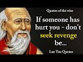 If Someone Has Hurt You Don&#39;t Seek Revenge ...! Lao Tzu Quotes