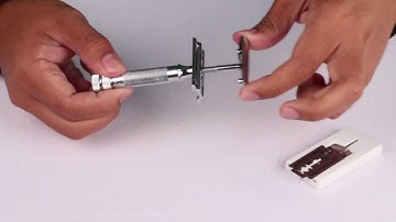 How to change blades for a Merkur 34C Safety Razor