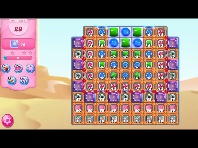 Candy Crush Saga Level 8363 NO BOOSTERS - YouTube