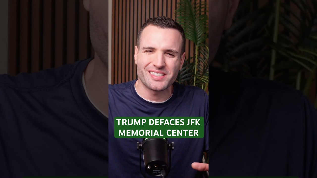 Trump Slaps His OWN NAME On JFK’s Memorial Centrr