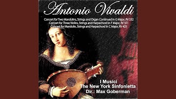 Concert for Mandolin, Strings and Harpsichord in C Major, RV 425: III. Allegro