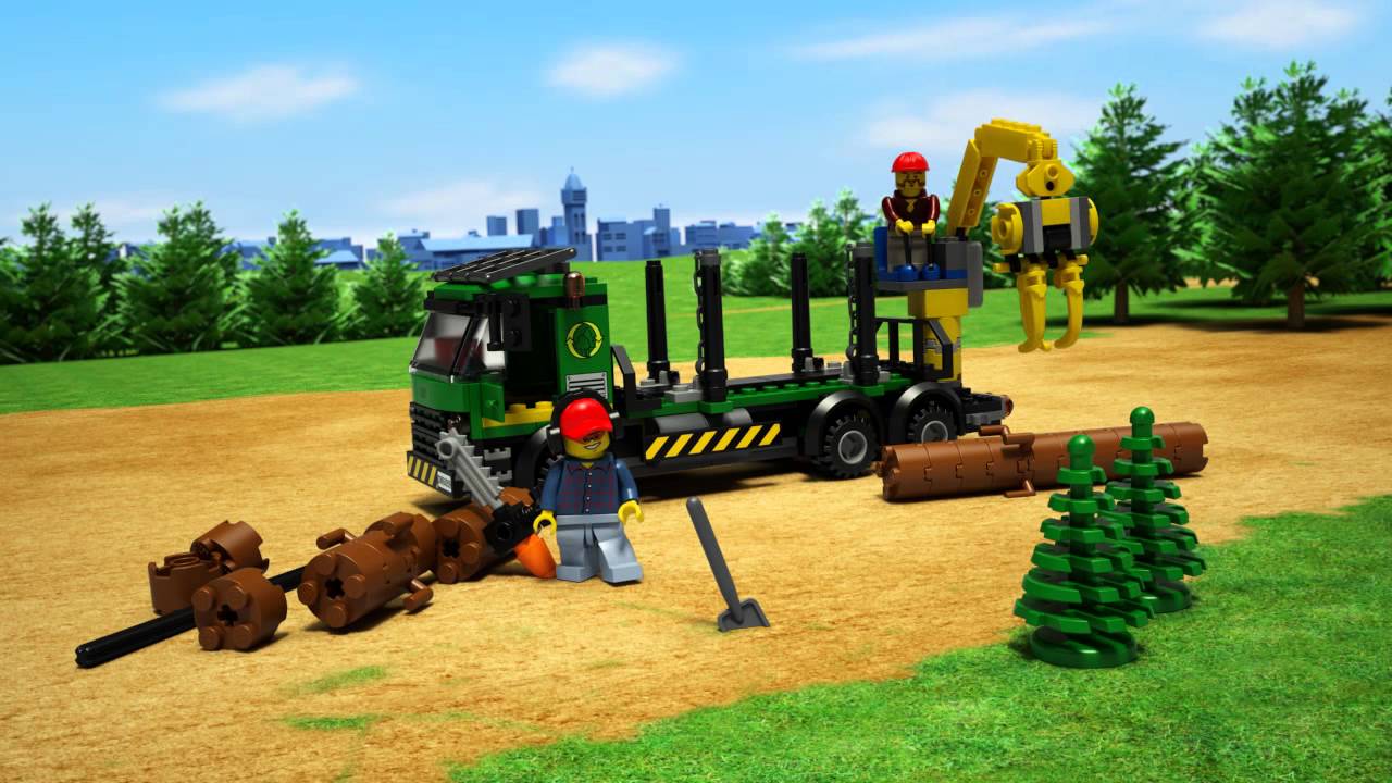 Logging Truck - LEGO City - 60059 -