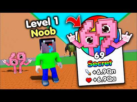 I'm starting as a noob, but with OP SECRET in Roblox Escape Guards to Steal Brainrots!