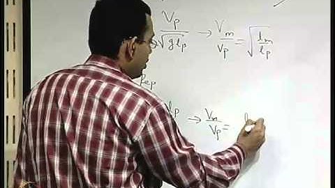 Mod-01 Lec-48 Principles of Similarity and Dimensional Analysis
