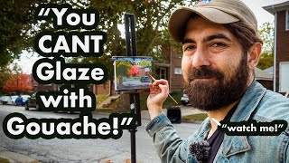 This Gouache Painter Shows You How to Glaze Like a Pro