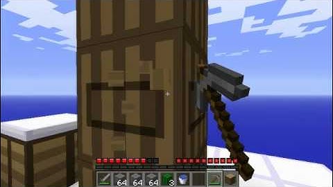 Minecraft Skyblock Ep. 2: Sand Island and Nether Portal!