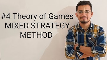 #4 Theory of Games | B.com sem 6 | Guj.unviersity | Mixed strategy method | Divyaraj sir
