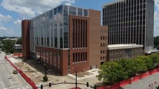 John D. Allen Judicial Center exterior work almost complete