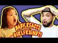 BABY REACTS TO DAD HAVING A NEW GIRLFRIEND!!!
