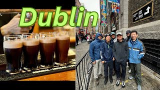 Our First Time Visiting Dublin, Ireland And The Guinness Storehouse Tour #dublin #ireland
