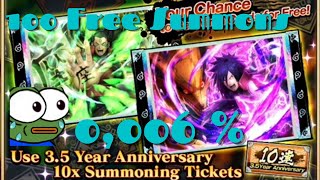 NxB NV ⭐ 3.5 ANNIVERSARY DAILY TICKET SUMMONS ⭐FREE MULTI SUMMONS [Naruto x Boruto Ninja Voltage] screenshot 1