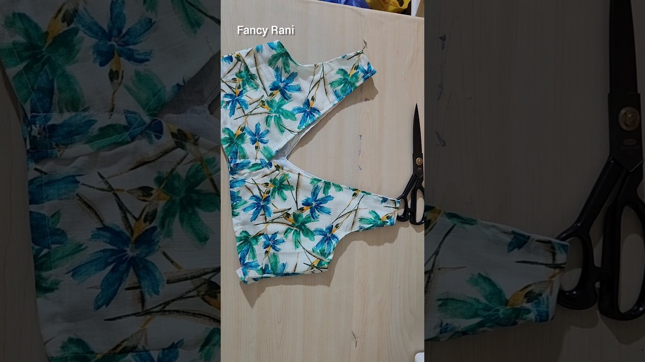 Sew Perfect V Neck Blouse