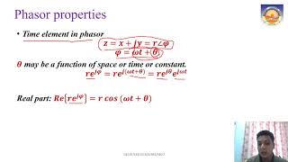Lecture 2: Time harmonic field