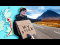 I hitch hiked 500 miles for a lost stick  and i found it