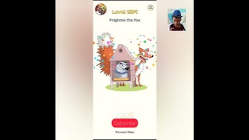 DOP 2 | Delete One Part 2 Level 1394 F4righten the fox #dop2 #gameplay #androidgames #shorts