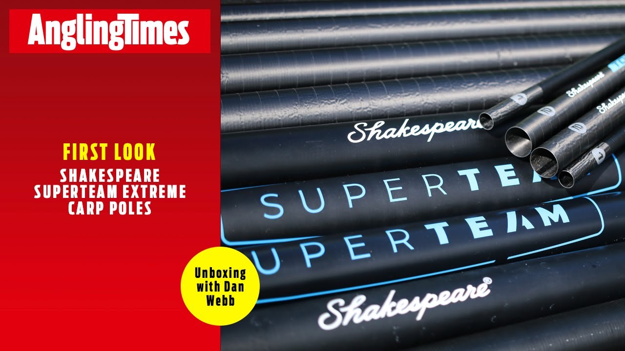 NEW Shakespeare Superteam Extreme Carp Poles - The strongest beginner poles  out there? 