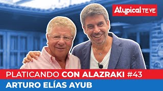 ARTURO ELÍAS AYUB de SHARK TANK en PLATICANDO con ALAZRAKI ¡Carlos le presenta ATYPICAL al TIBURÓN!