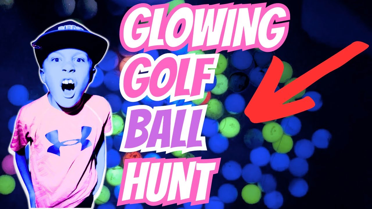 Ночная охота за светящимися в темноте мячами для гольфа | Мы нашли СОТНИ!