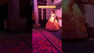Surprising Belle at the Magic Kingdom! 🤩 #disney #disneyworld #belle #magickingdom #surprise