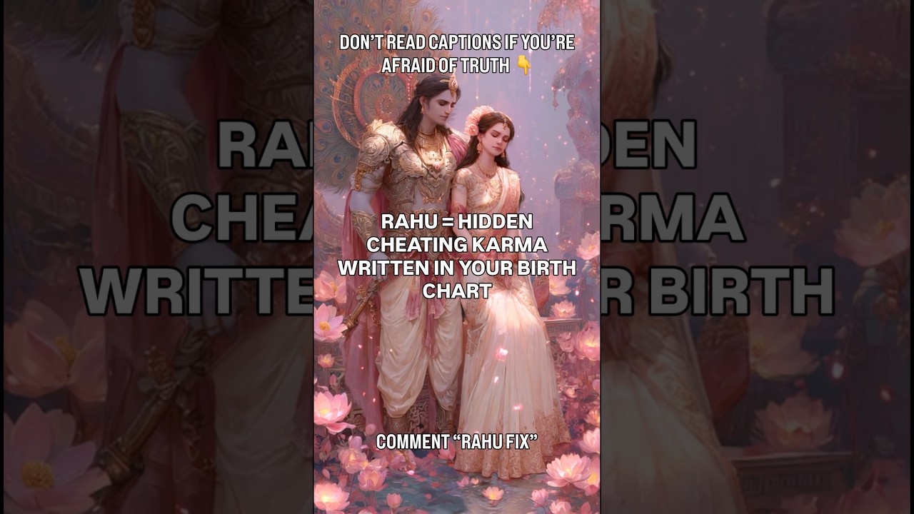 RAHU = HIDDEN CHEATING KARMA WRITTEN IN YOUR BIRTH CHART