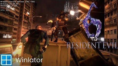 Resident Evil 6 on Android Winlator Bionic 2.7.2 Poco F6