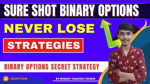 Sure Shot Binary Options Strategies| Never Lose Binary Options Secret Strategy| Binary Options