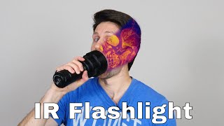 Shining an IR Flashlight Through My Face and Body screenshot 1