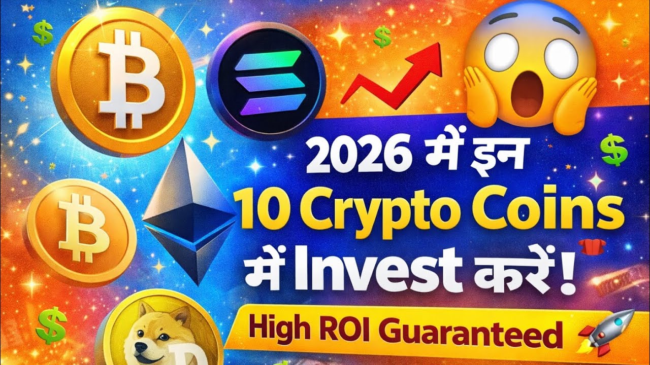 Top 10 Crypto Coins to Invest in 2026 | High ROI Crypto Guide | Crypto Knowledge Hub