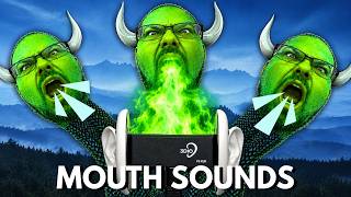 My BEST Mouth Sounds for 1 HR! (Fast 3dio ASMR)